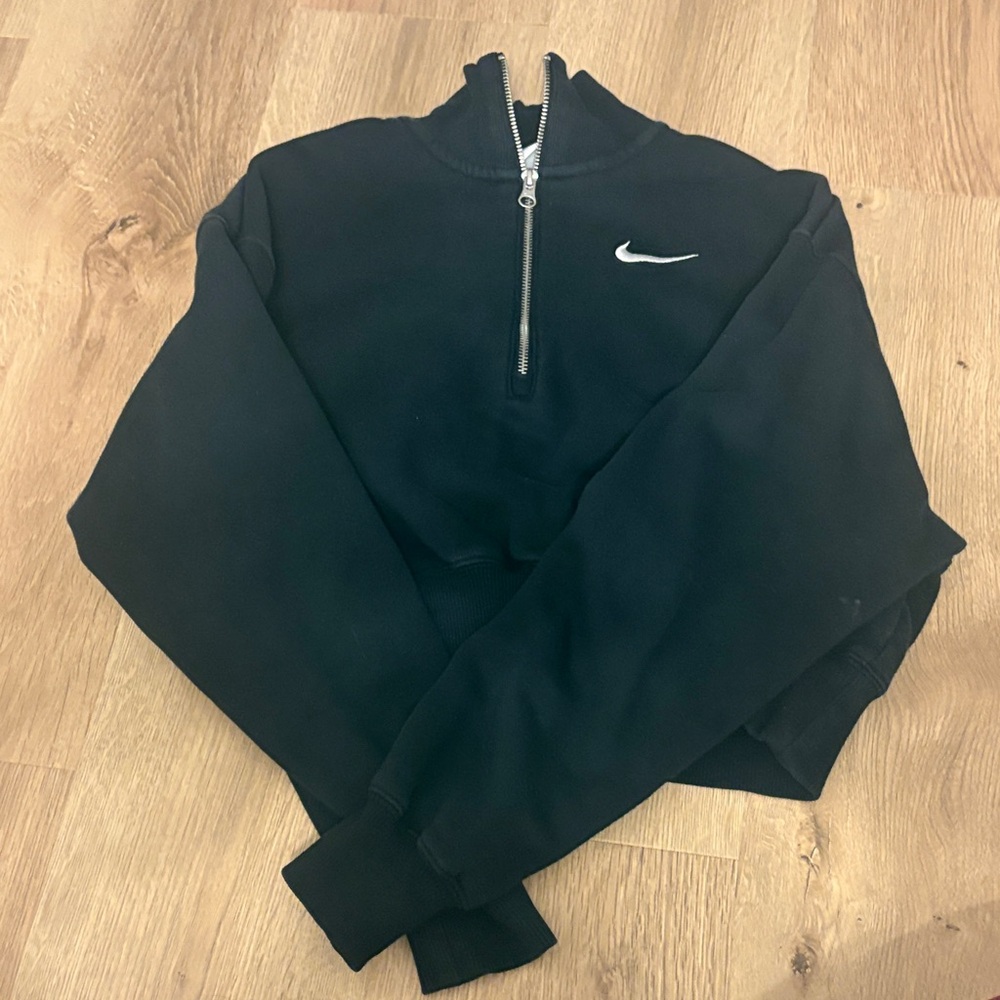 Nike Black Quarter-Zip Pullover